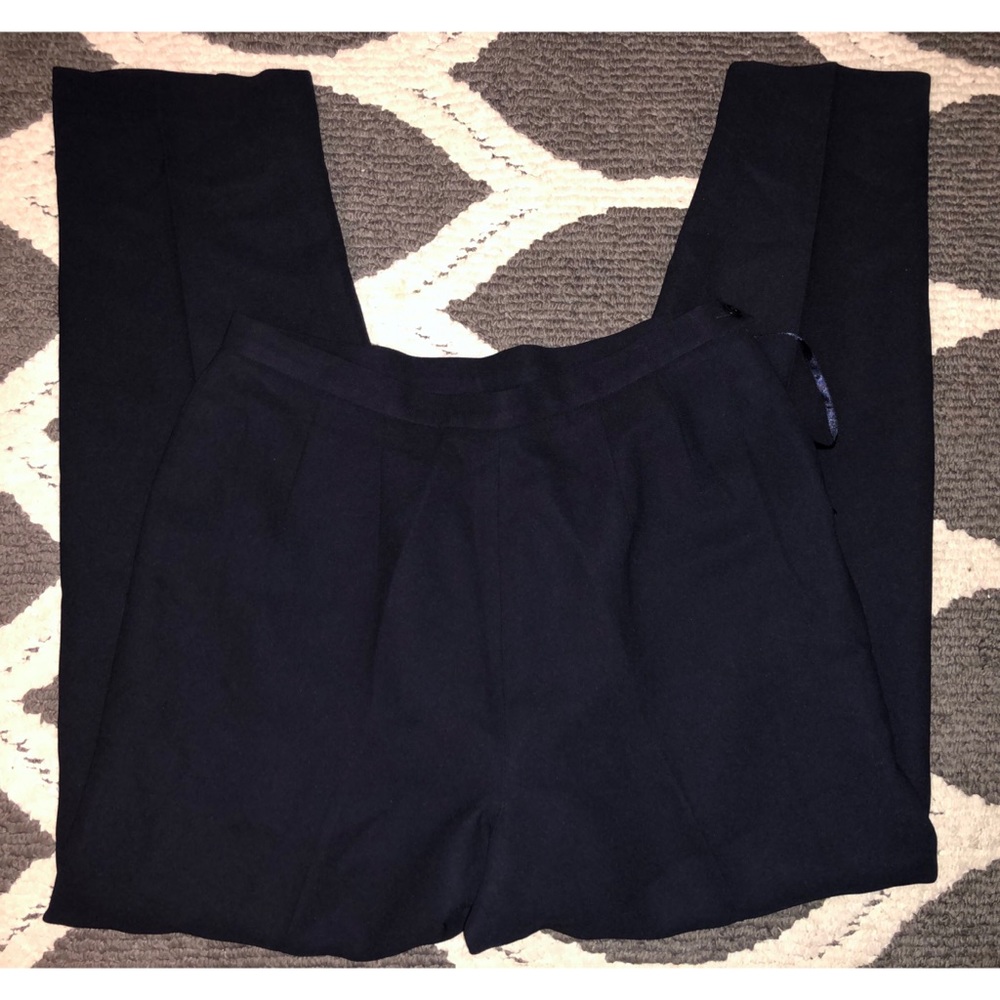 Black/Blue Trousers